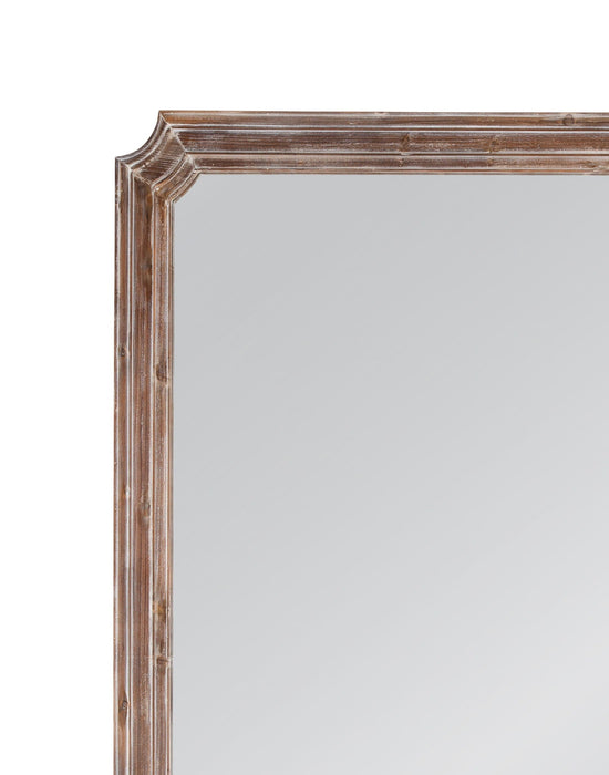 Joss - Floor Mirror - Dark Brown
