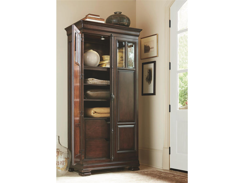 Reprise Tall Cabinet Dark Brown