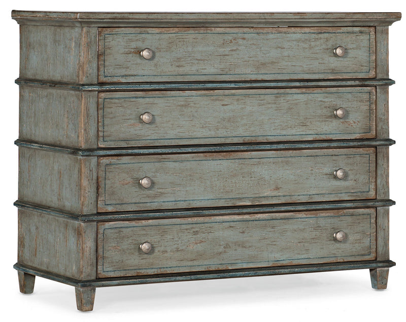 Alfresco - Costiere Chest - Light Blue / Light Brown