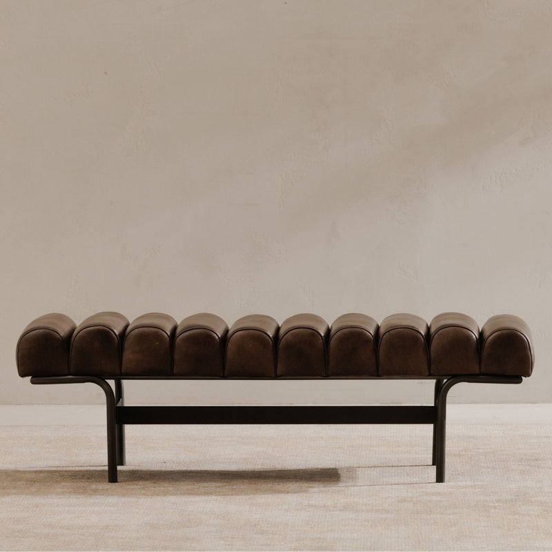 Harrison - Bench - Dark Brown