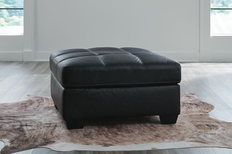 Barlin Mills - Oversized Accent Ottoman - Carbon