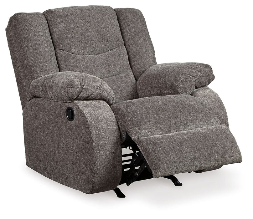 Tulen - Rocker Recliner - Dark Gray