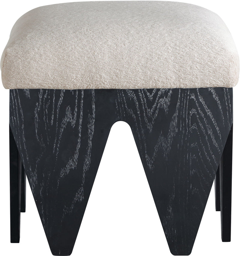 Altair - Fabric Bench - Black Base