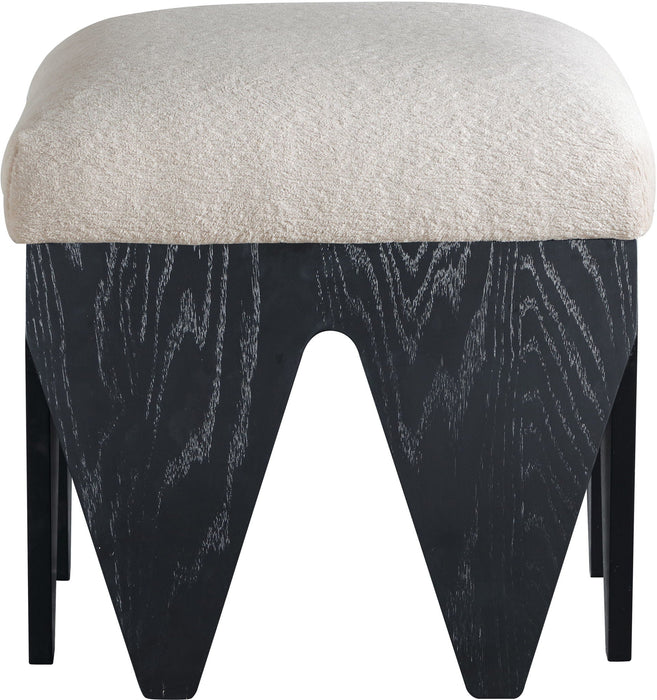 Altair - Fabric Bench - Black Base