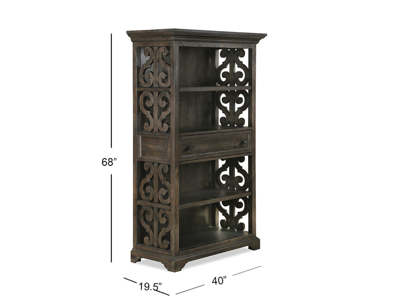 Bellamy - Bookcase - Peppercorn