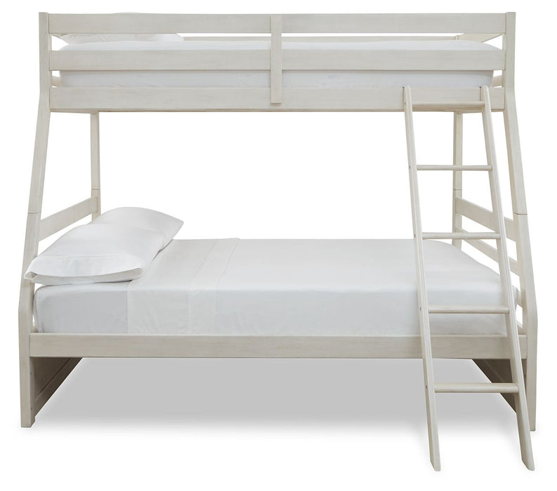 Robbinsdale Antique White Twin Over Full Bunk Bed