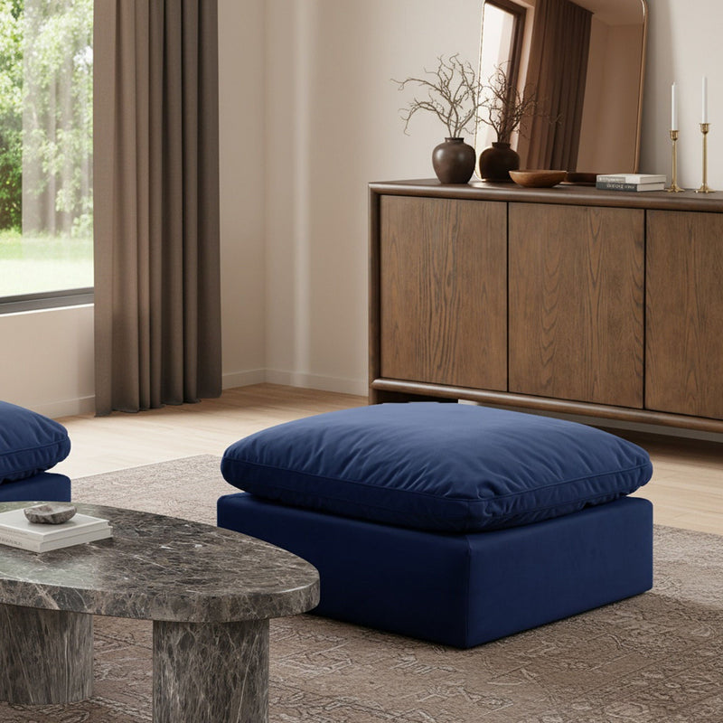 Indulge - Velvet Ottoman