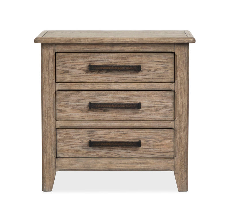 Claremont - Drawer Nightstand - Smokey Taupe