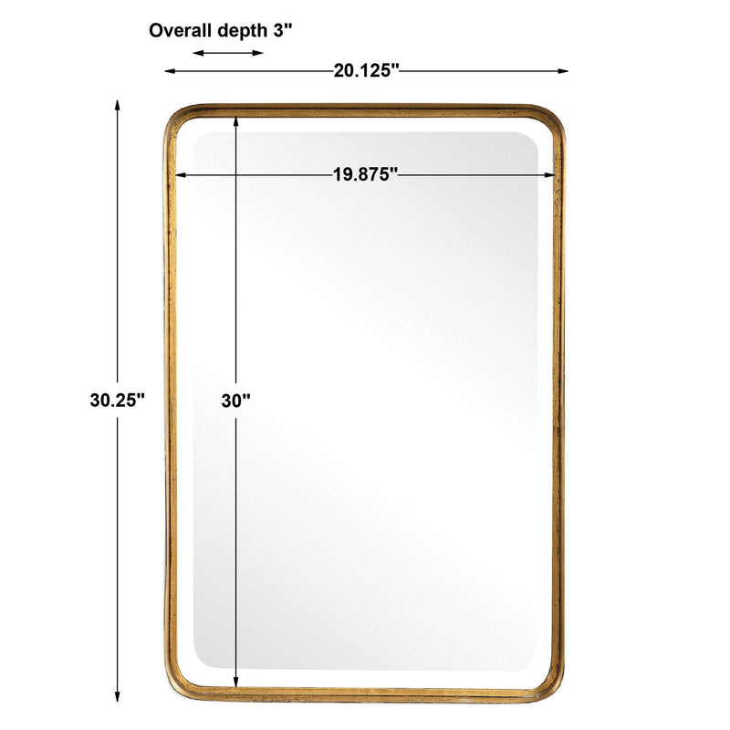 Crofton - Mirror - Antique Gold