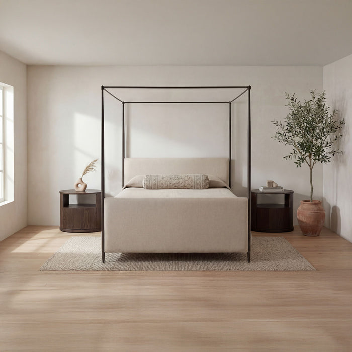 Viola - Queen Bed - Beige