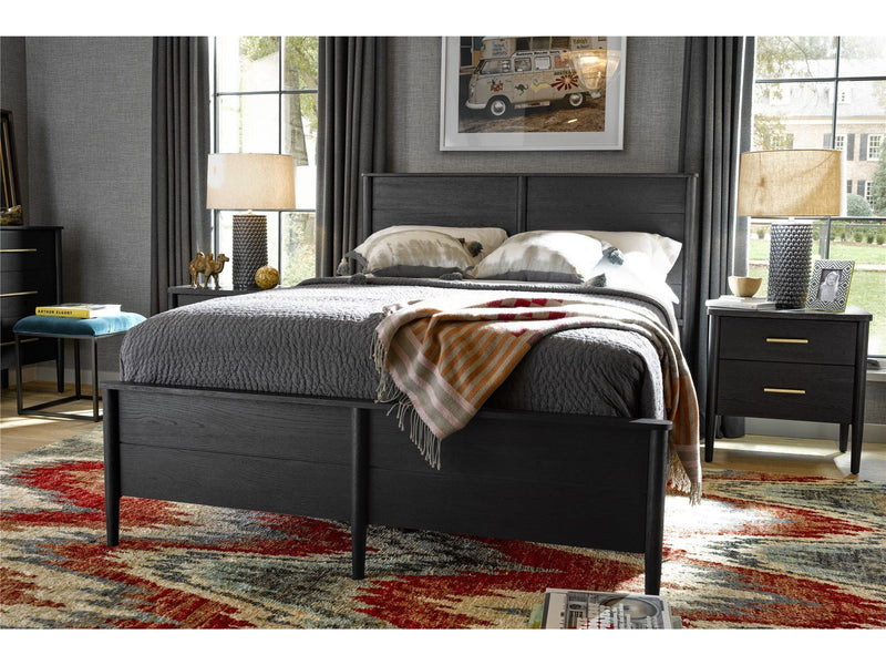Curated Langley Nightstand Black