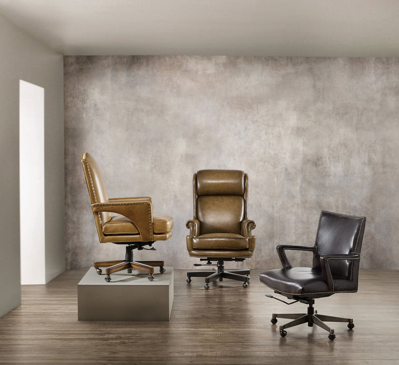 EC - Tucker Executive Swivel Tilt Chair - Brown