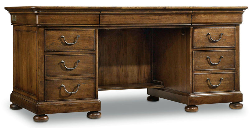 Archivist - Executive Desk - Dark Brown