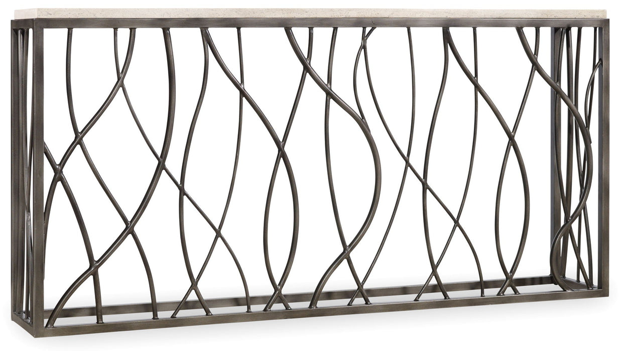 Melange - Console Table - White