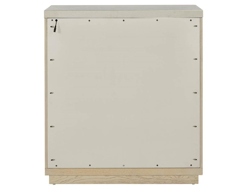 Oasis - Dockside Bar Cabinet - Beige / White
