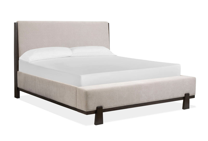 Tauren - Complete Upholstered Panel Bed