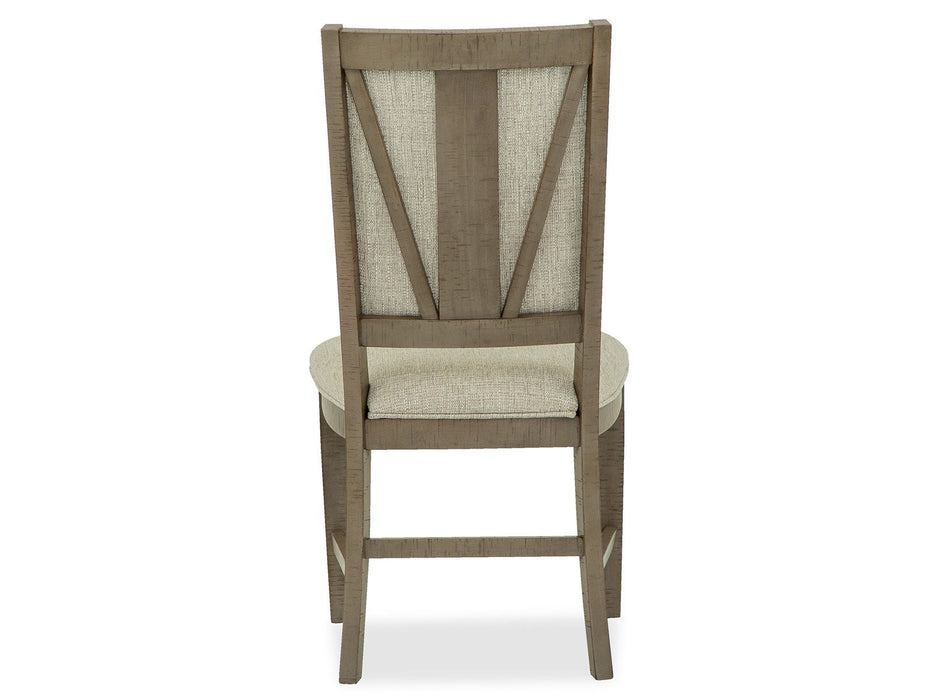 Paxton Place - Step Upholstered Side Chair (Set of 2) - Dovetail Gray