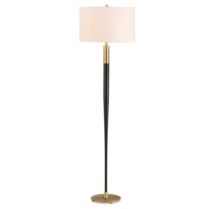 Stowe - Floor Lamp - Satin Black