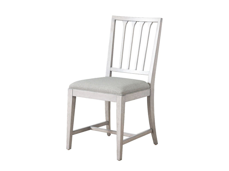 Past Forward Slat Back Side Chair