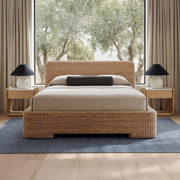Claudia - Queen Bed - Natural