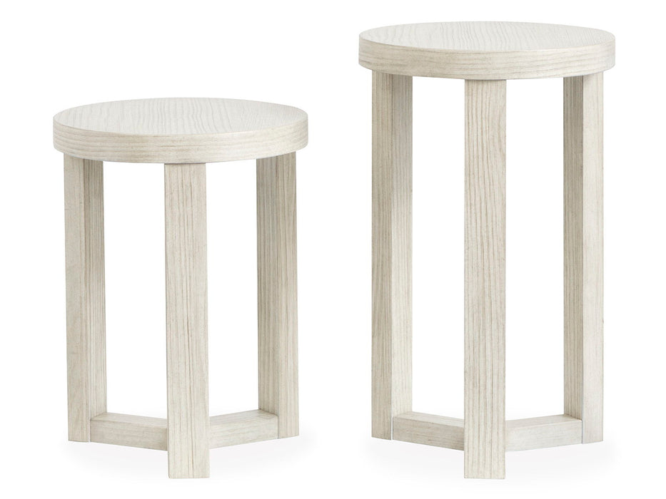Refton - Nesting Accent Table - Balboa Mist