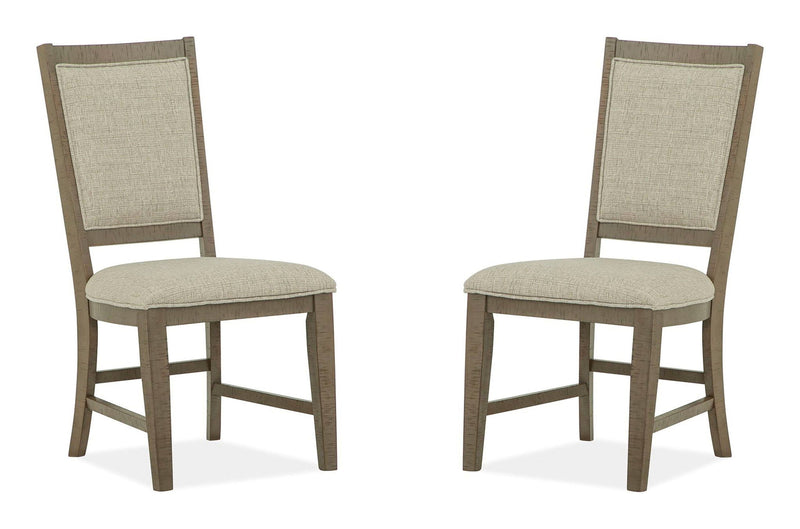 Paxton Place - Step Upholstered Side Chair (Set of 2) - Dovetail Gray