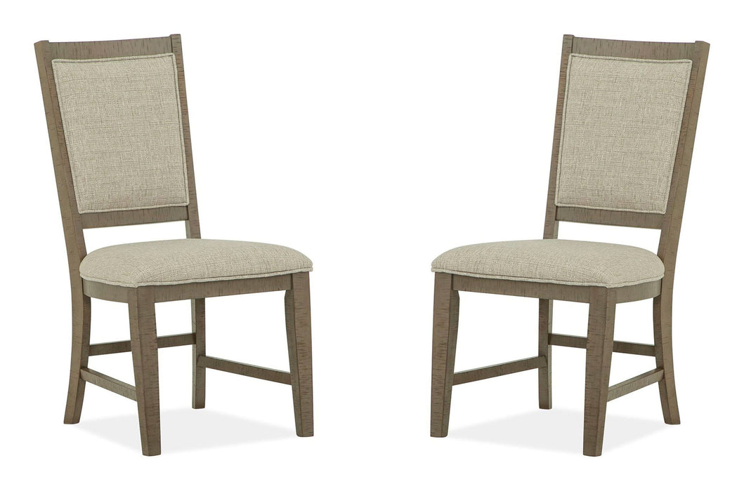 Paxton Place - Step Upholstered Side Chair (Set of 2) - Dovetail Gray