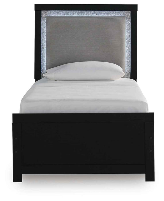 Maeling - Upholstered Panel Bed