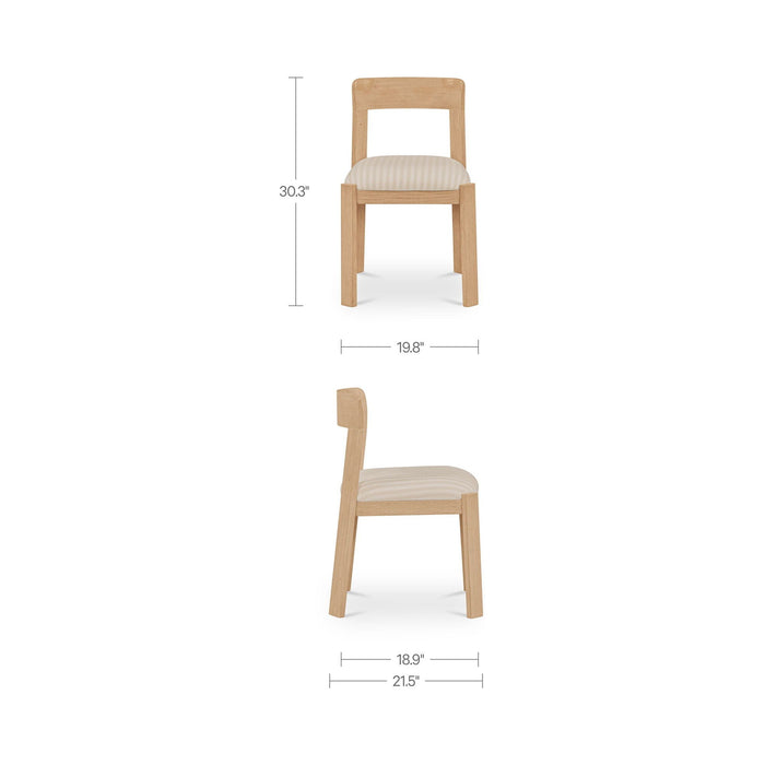 Oli - Dining Chair Stripe (Set of 2) - Multicolor
