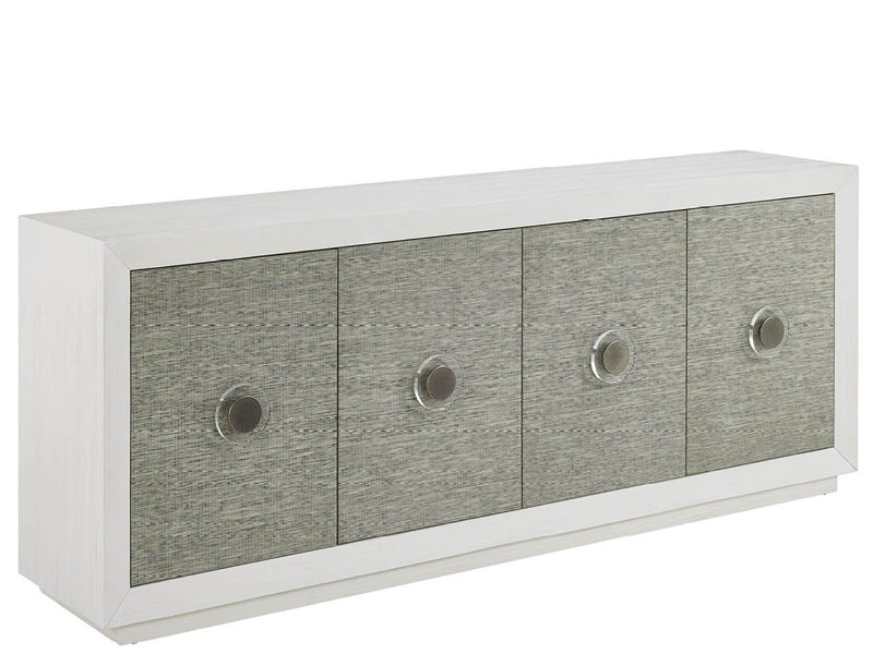 Oasis - Seascape Credenza - Gray / White