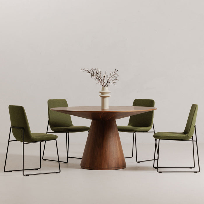 Otago - Round Dining Table - Natural Walnut