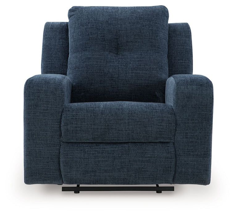 Danum - Zero Wall Recliner - Fabric - Ink