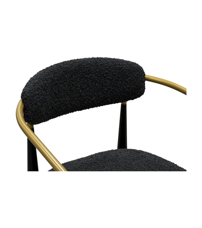 Jenson - Dining Chair - Black / Gold