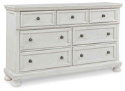 Robbinsdale - Dresser, Mirror - Antique White