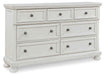 Robbinsdale - Dresser, Mirror - Antique White