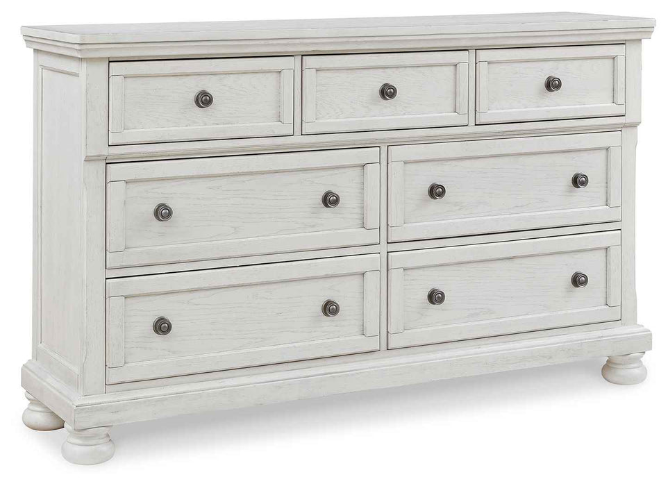 Robbinsdale - Dresser, Mirror - Antique White