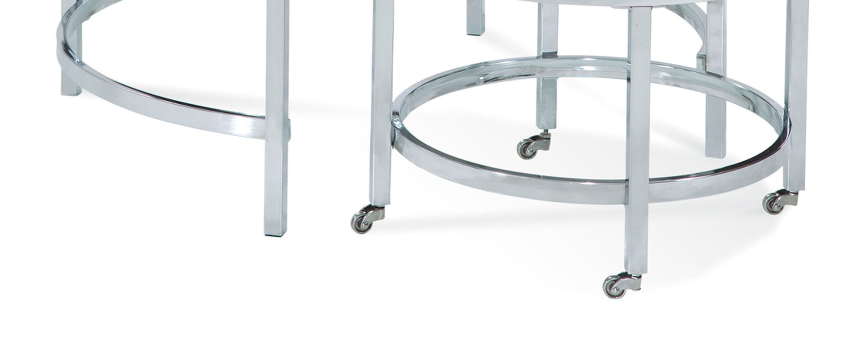 Jadyn - Round Nesting Cocktail Tables - Glass
