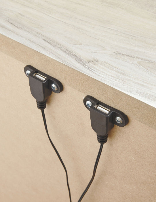 Bellaby - One Drawer Night Stand - Whitewash