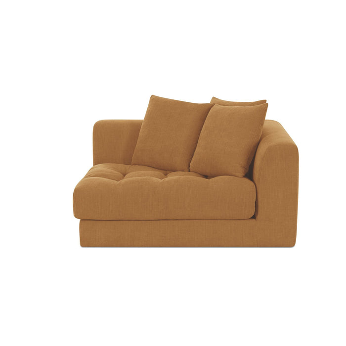 Davie - Corner Chair - Golden Yellow