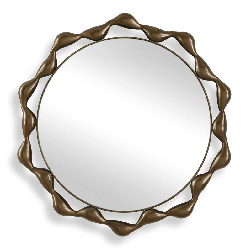Remolino - Round Mirror - Bronze