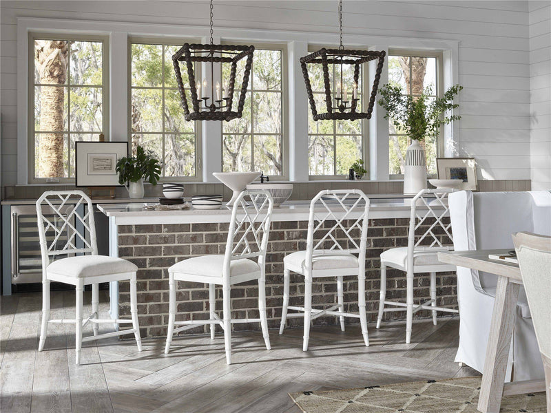 Getaway Hanalei Bay Counter Chair White
