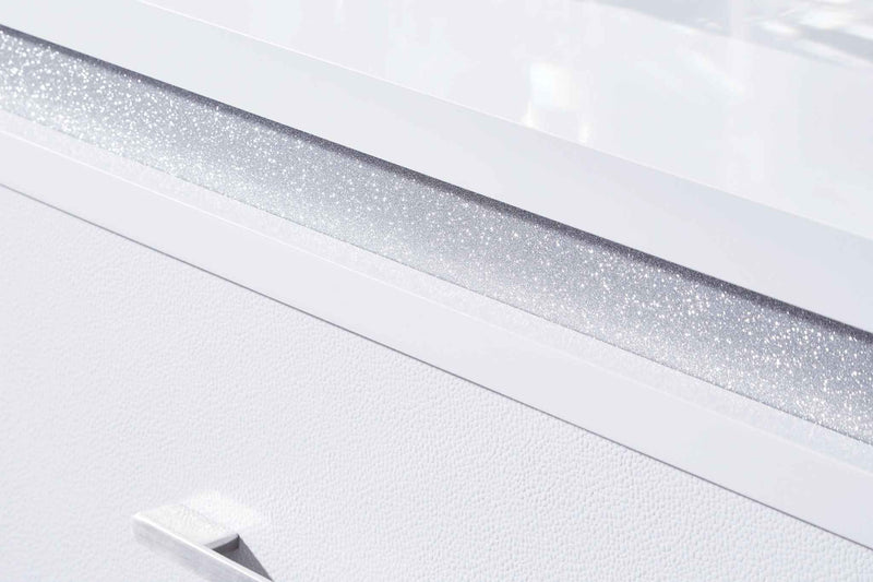 Jarlee - Dresser And Mirror - White