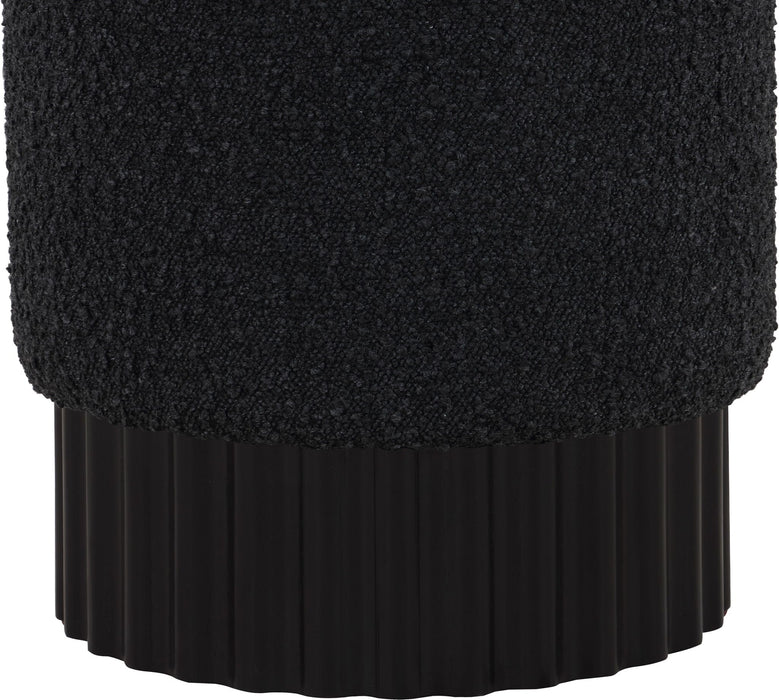 Veranda - Ottoman / Stool With Black Base