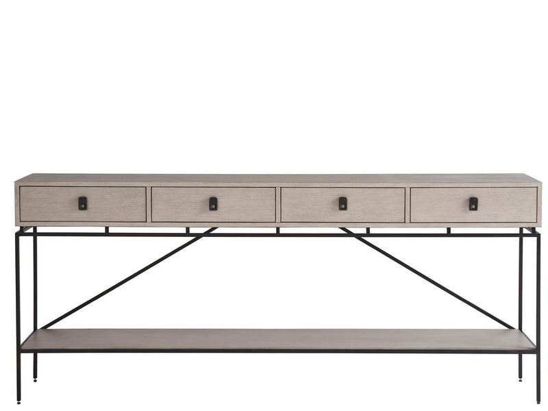 Coalesce - Barber Console - Gray