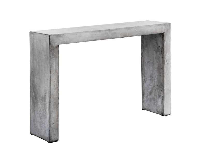Axle Console Table - Grey