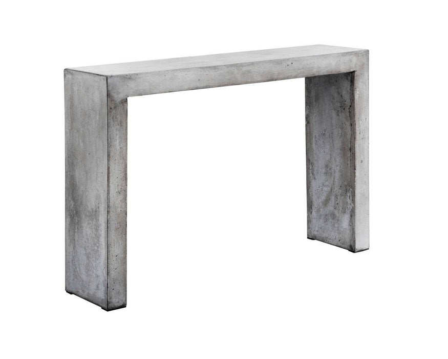 Axle Console Table - Grey