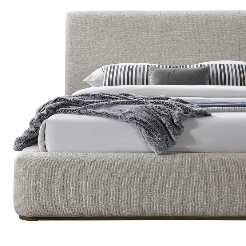 Harrod 78" Platform Bed Mushroom