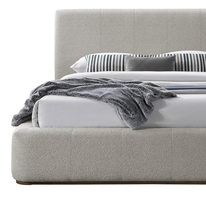 Harrod 78" Platform Bed Mushroom