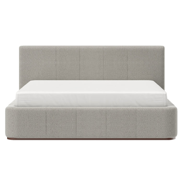 Harrod 78" Platform Bed Mushroom