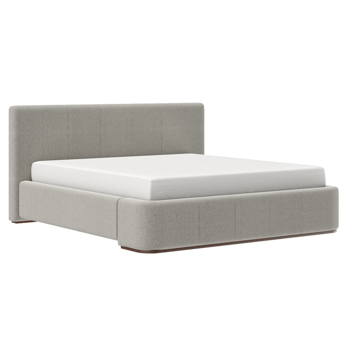 Harrod 78" Platform Bed Mushroom